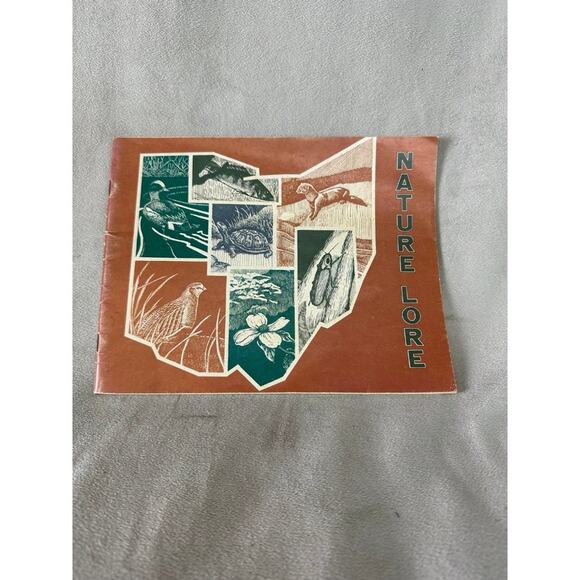 1970'S Ohio Department Natural Resources Books NATURE LORE BOOK cottagecore - Picture 1 of 7